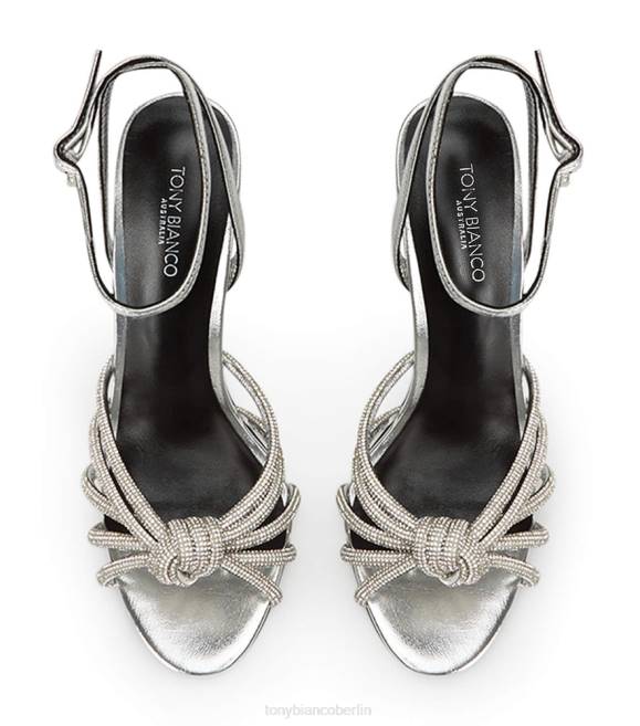 Stöckelschuhe| de Tony Bianco Frauen Kyla-Heels Silberfolie 462455